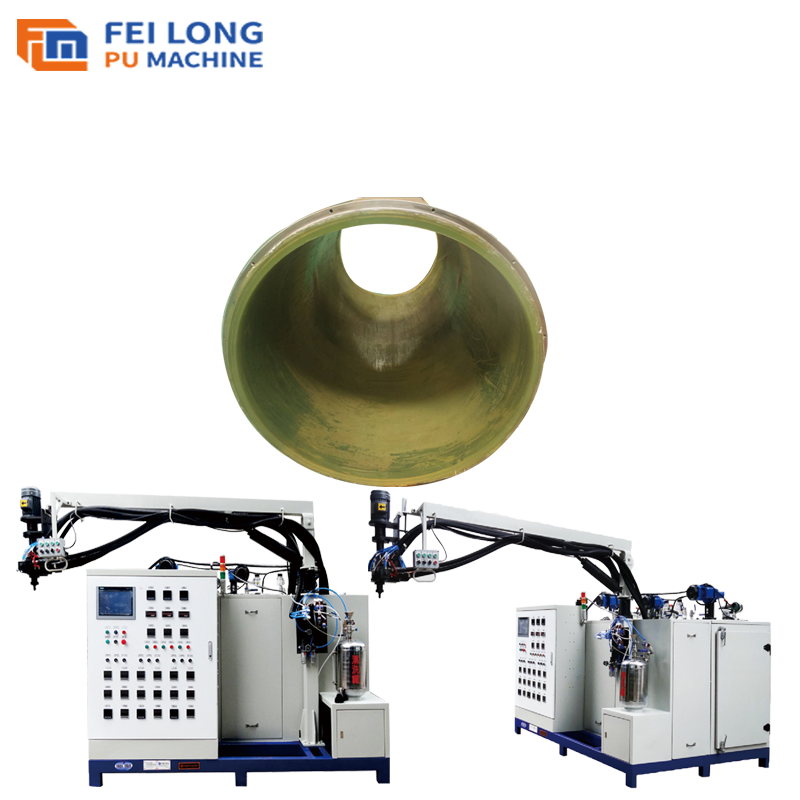 ABRASION AND CORROSION RESISTANT POLYURETHANE URETHANE RUBBER LINING TPU AUTOMATIC CNC THERMOPLASTIC ELASTOMER CASTING MACHINE
