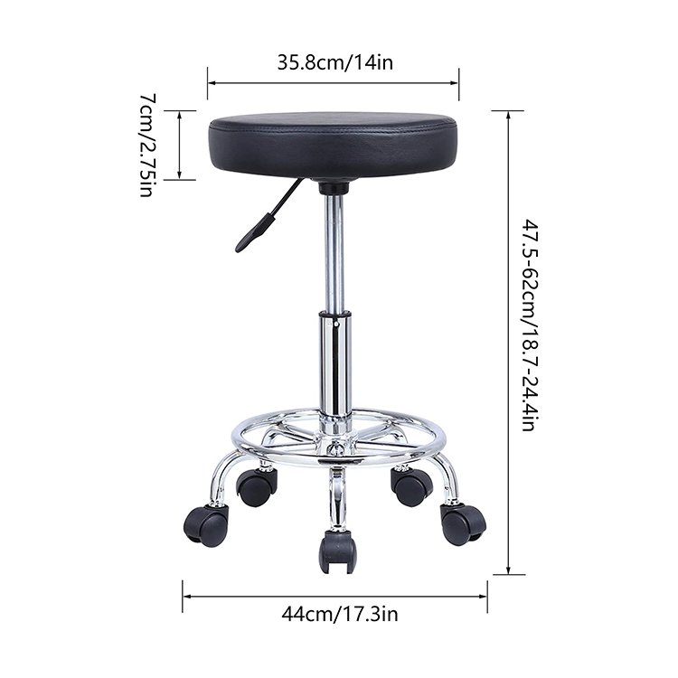 Factory Price Laboratory Furniture Stool Chair Laboratory Chair With Footrest