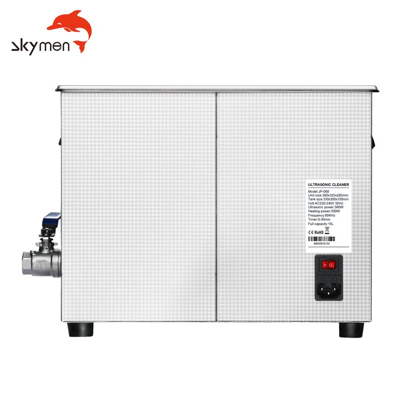 15L 360W Ultrasound Cleaning Equipment Bath Ultrasonic Cleaner For Industrial Metal Parts Dental Clinic Lab Tools Optical