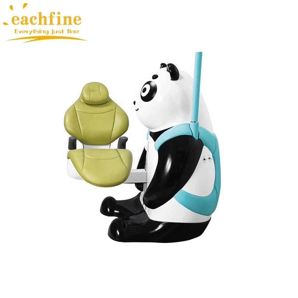 Manufacturer Panda Clinic/Hospital Cartoon Pediatric Dentistry Equipment Cartoon Style Medical Cheap Children Dental Unit Chair
