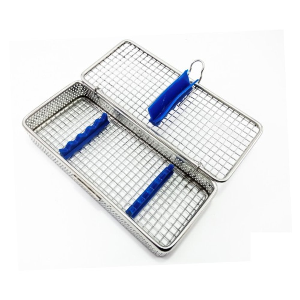 Dental Stainless Steel Mesh Tray For Dental Instruments CE ISO Certificate Dental Surgical Instruments Mesh Tray