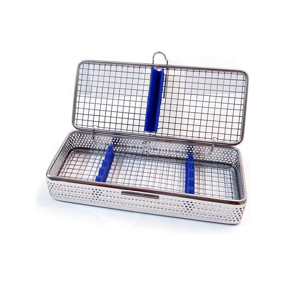 Dental Stainless Steel Mesh Tray For Dental Instruments CE ISO Certificate Dental Surgical Instruments Mesh Tray