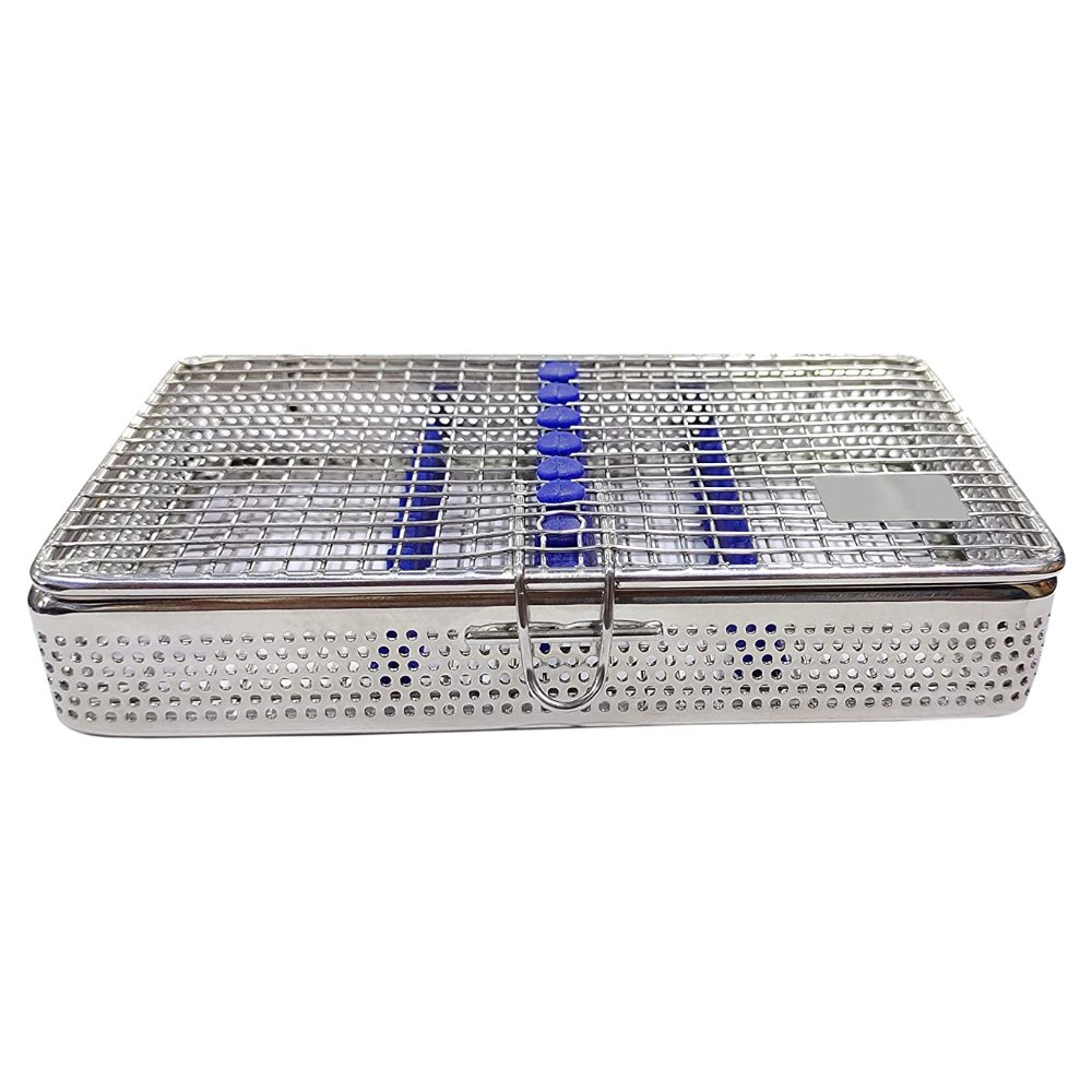 Dental Stainless Steel Mesh Tray For Dental Instruments CE ISO Certificate Dental Surgical Instruments Mesh Tray