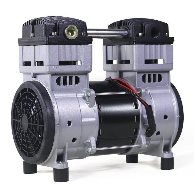 Silent 220V piston type aircompressors 1.5hp 1100W air compressor pump head for dental