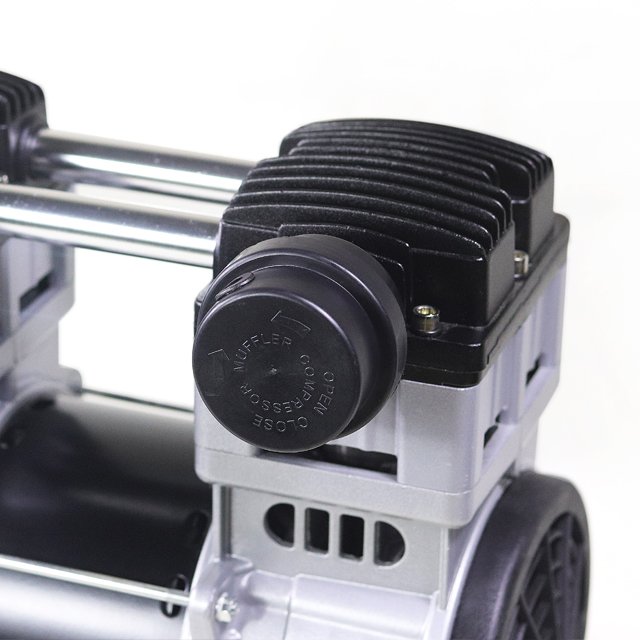 Silent 220V piston type aircompressors 1.5hp 1100W air compressor pump head for dental