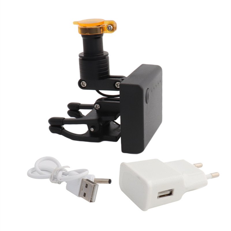 5W Headlight Headlamp Portable With Optical Filter and Wireless Battery For Dental Loupes Lab Dental Surgical LED Headlight