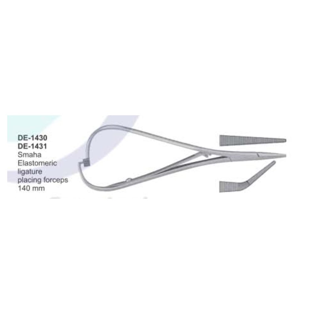Forceps Samha Elastomeric Ligature Placing forceps 140 mm, Hot Sale Dental Forceps
