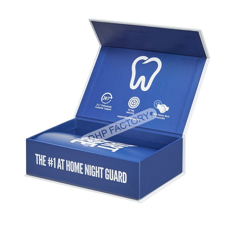 Packaging Box Factory Free Design Caja Alineadores Custom Printed Logo Teeth Dental Aligner Paperboard Gift Box Packaging