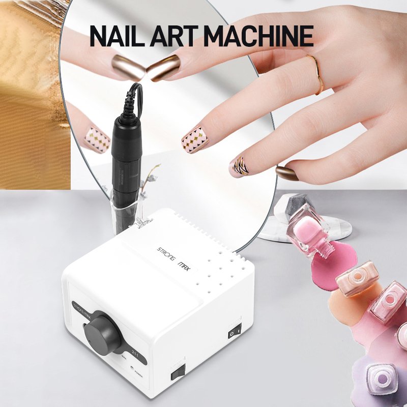 2027 AT-CM-046 strong 211 with SH37LN 45000rpm Handpiece dental lab micromotor manicure equipment portable nail drill