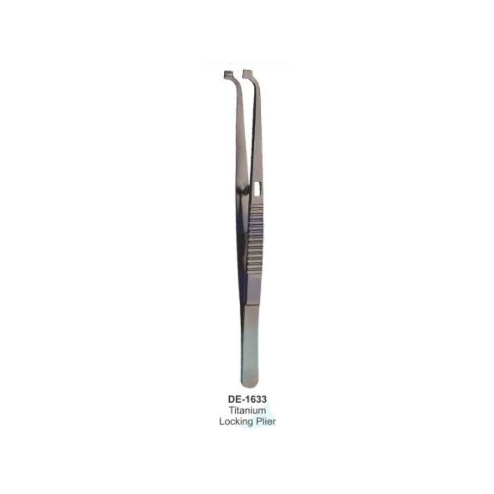 Forceps Tweezers Dental OEM High Quality Dental Equipment Dental Implant Tissue Membrane Forceps Titanium Locking Plier