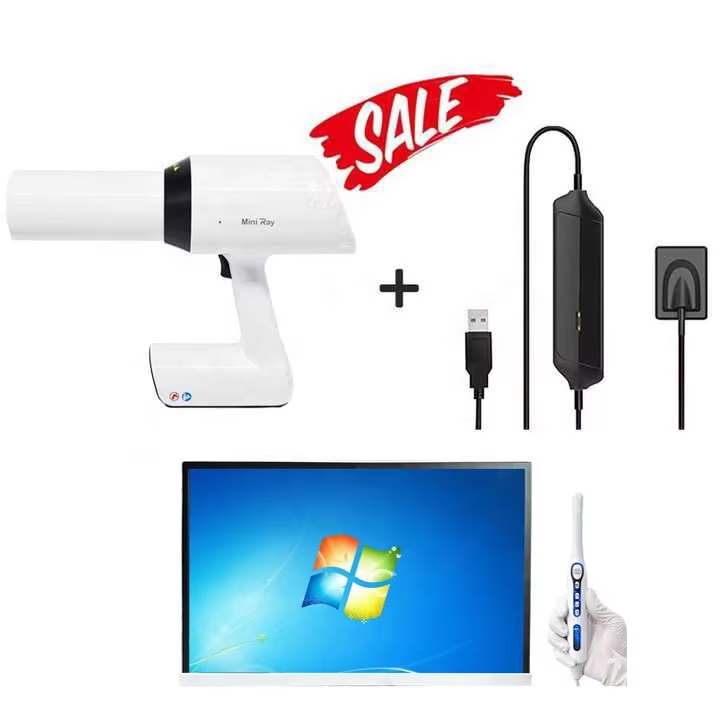 Hot Selling Full set Touch Screen Dental Intraoral Intra Oral Camera woodpecker X ray unit with handy sensor