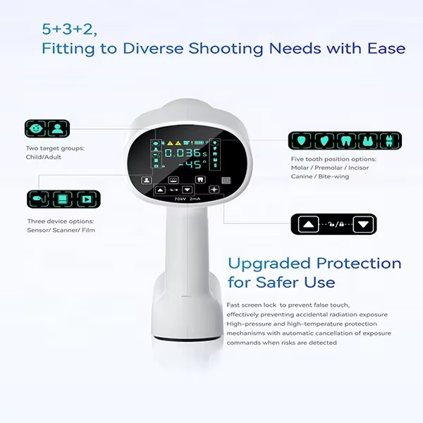 Hot Selling Full set Touch Screen Dental Intraoral Intra Oral Camera woodpecker X ray unit with handy sensor