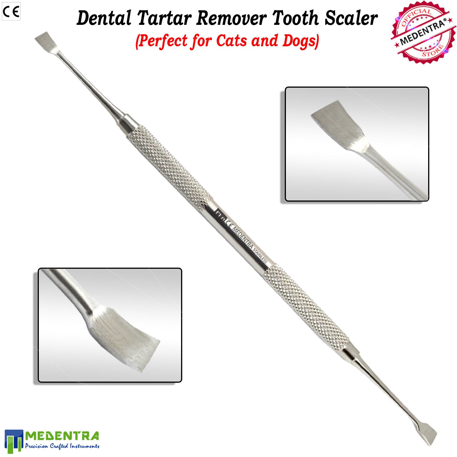 Durable Quality Dentist Pick Tools Mirror Handle Probes Plaque Tartar Remover Tooth Scraper Dental Tools Kit 6 Pcs