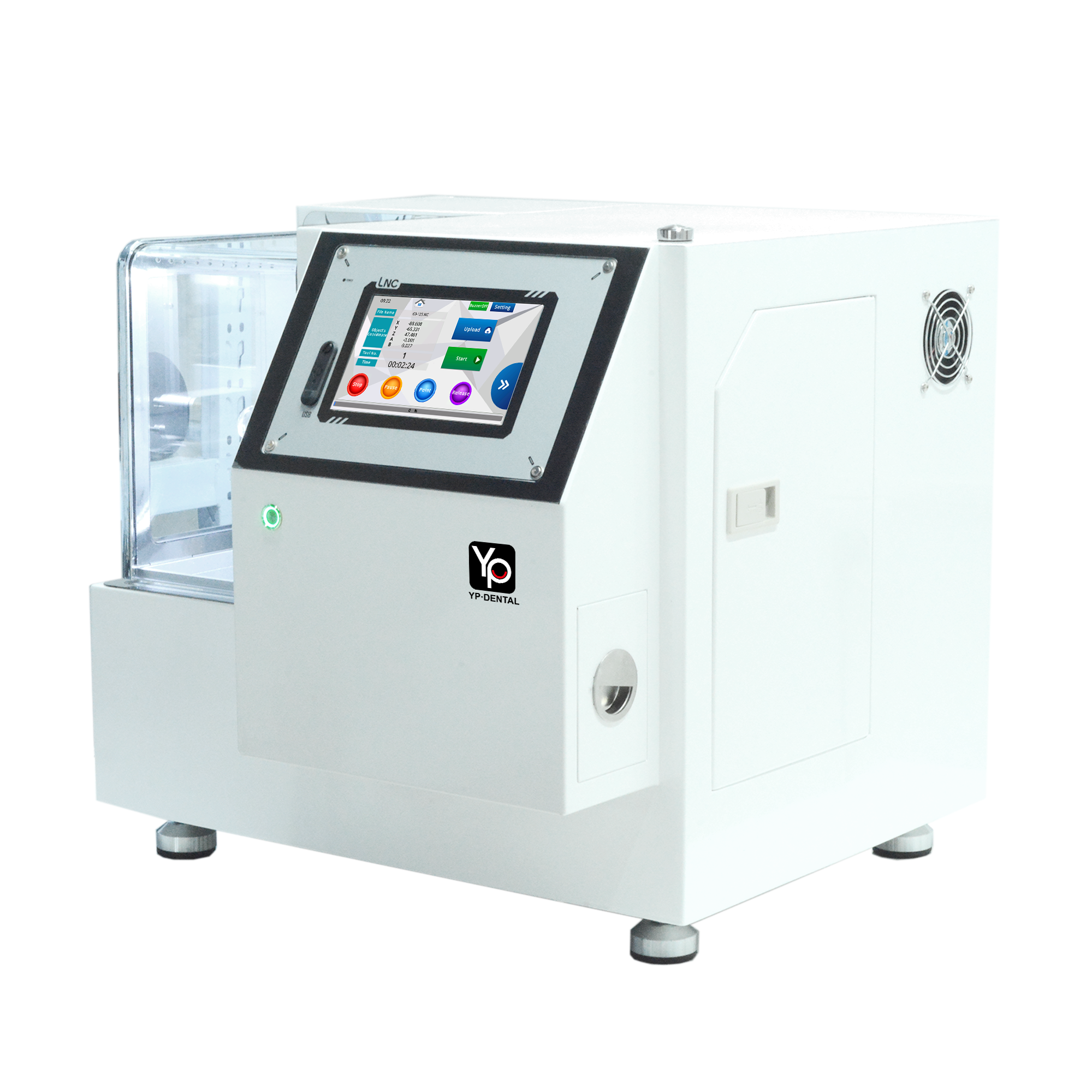 Dental 5 axis dry milling machine