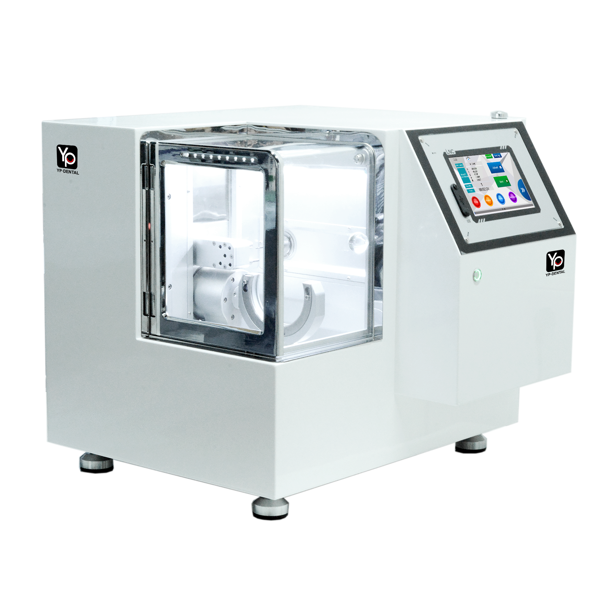 Dental 5 axis dry milling machine