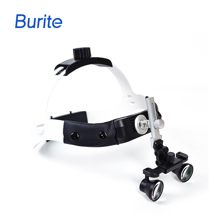 Burite Galilean 2.5X 3.0X 3.5X dental loupes HD dental surgical dental magnifying Head mounted loupes for multi person sharing