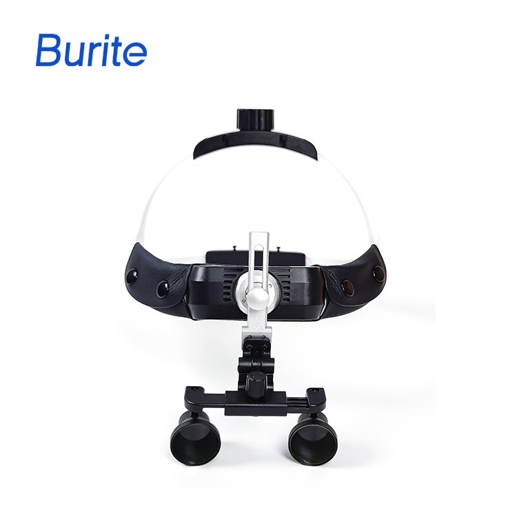 Burite Galilean 2.5X 3.0X 3.5X dental loupes HD dental surgical dental magnifying Head mounted loupes for multi person sharing