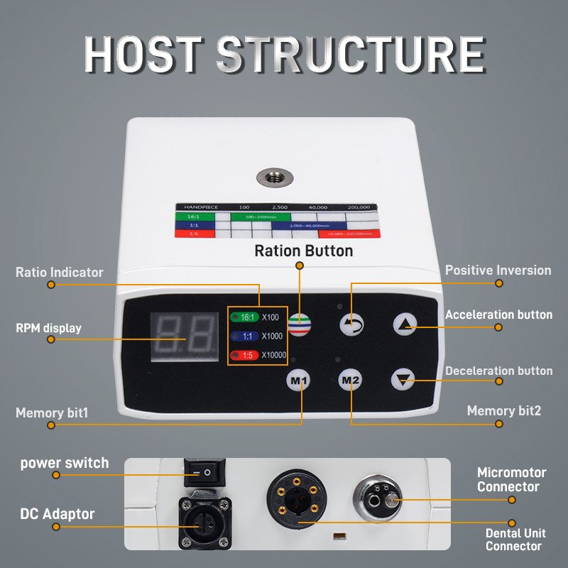2027 72W other dental equipments dental chair drill