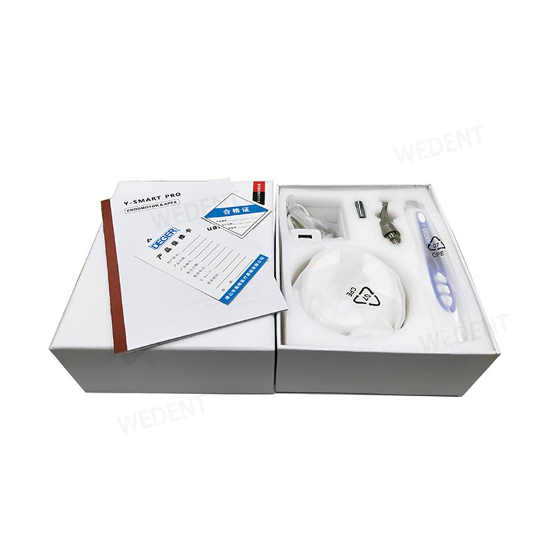 Dental Wireless Endodontic Endomotor with an in-built Apex Locator 1:1 Contra Angle