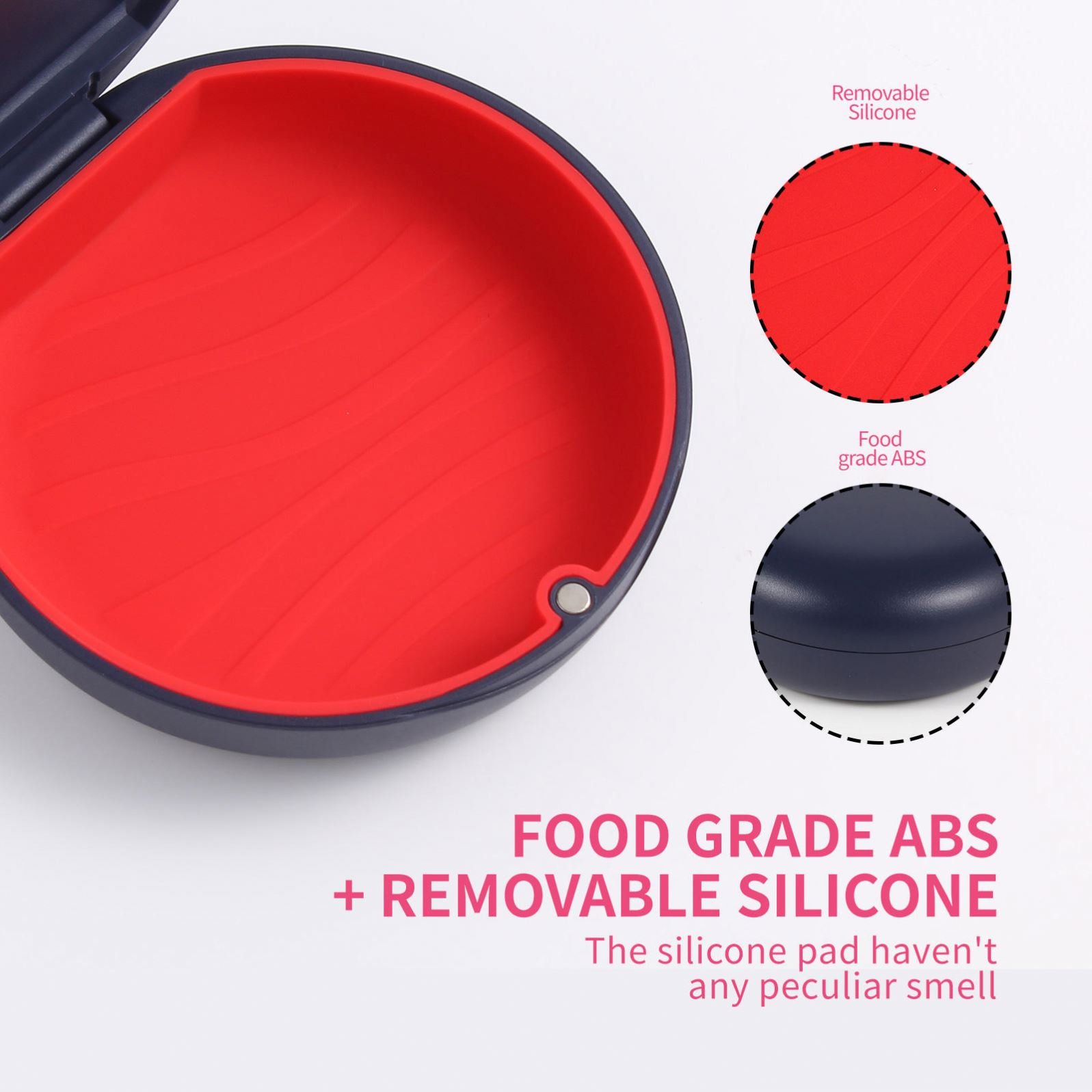 Wholesale Orthodontic Retainer Case UV Sterilizer Box Invisible Braces for Invisalign Aligner Retainer Holder