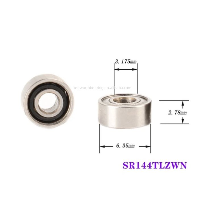 Miniature Ball Bearings Dental Handpiece Bearing SR144TLW SR144TLN SR144TLZ SR144TLZN SR144TLZWN