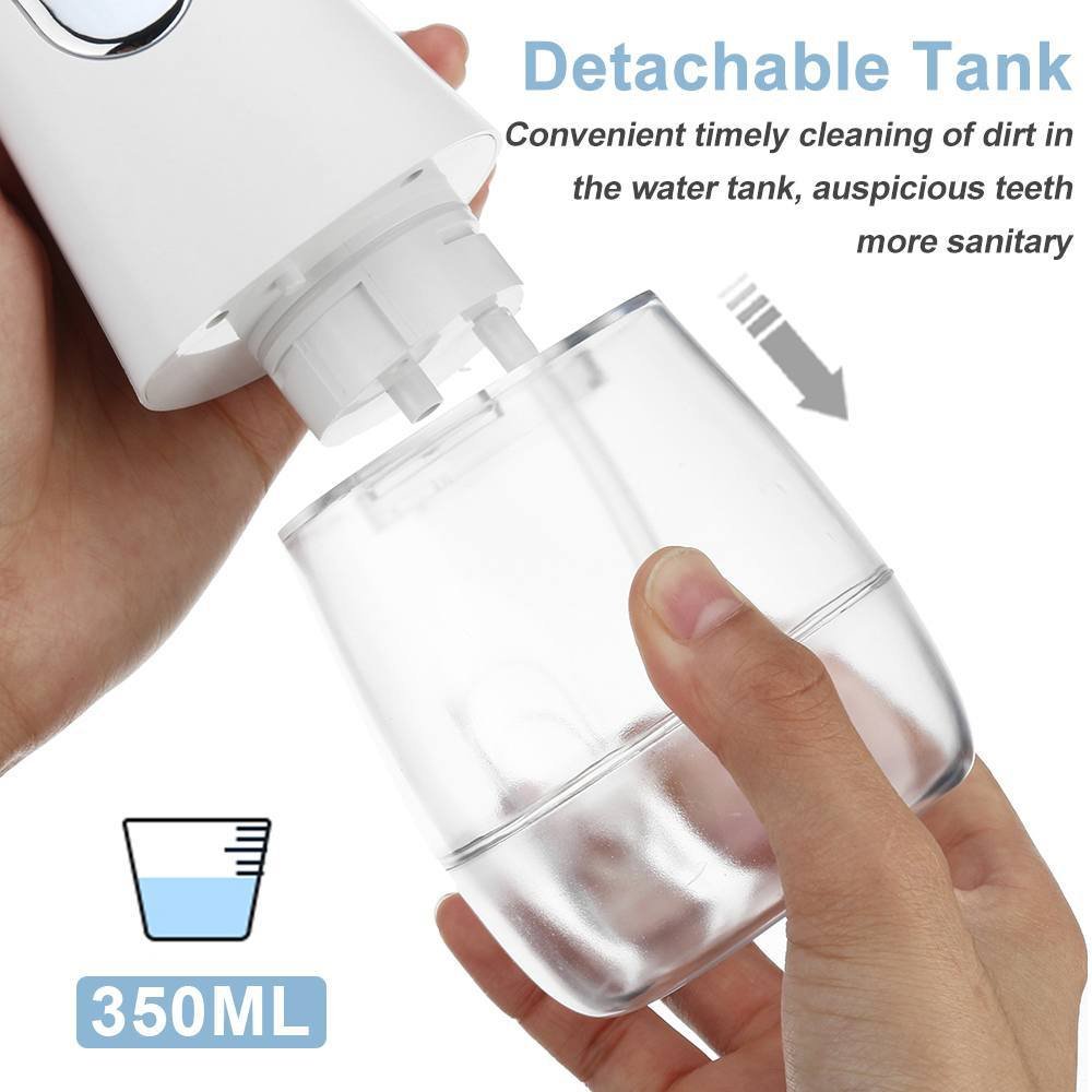 Rechargeable Portable High Pressure Oral Irrigator 300ml Capacity Oral Dental Irrigator Electric Water Flossers For Teeth