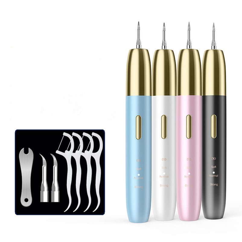 Ultrasonic Oral Care Appliances Teeth Cleaning Tools Visible Plaque Tartar Remover with Led Light Other Dental Equipment