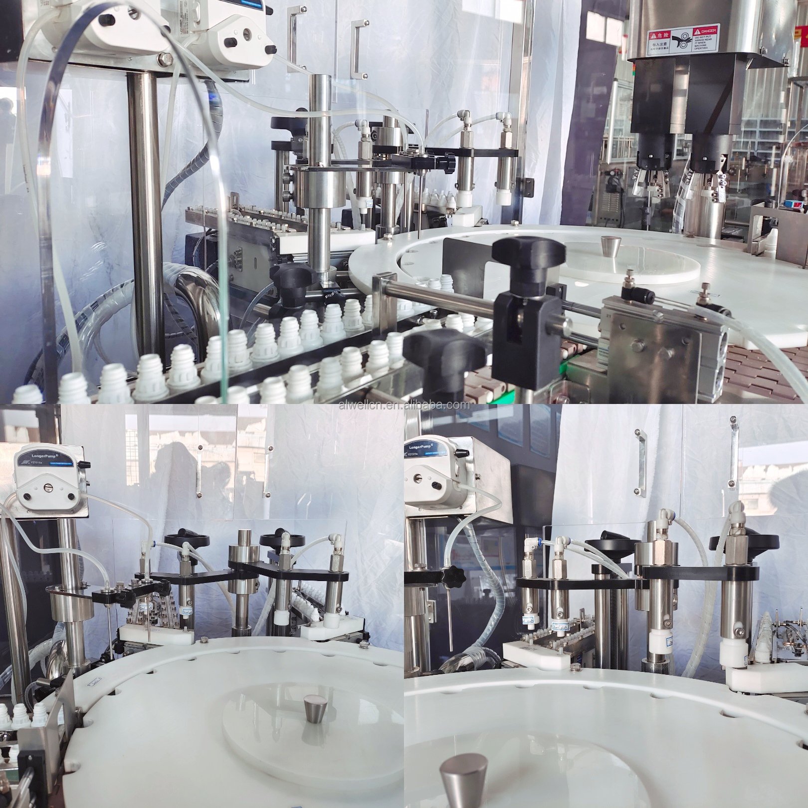 digital liquid filling machines pneumatic gel syringe dental fill production line