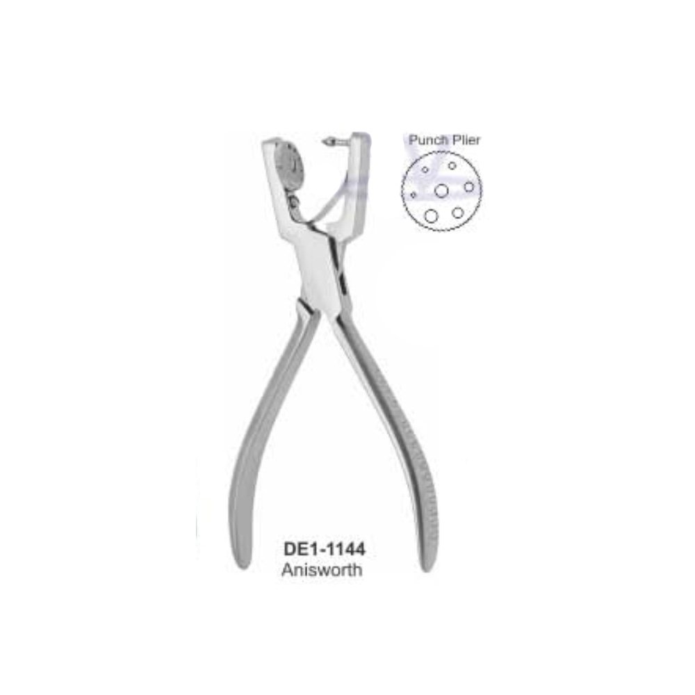 2022 New Dental Rubber Dam Punch Anisworth Stainless Steel, Dental instruments Dam punch