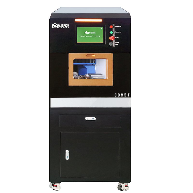 Best Camdent SDM5T CAD CAM dental equipment wet and dry 4kw milling machine fresadora equipment for Dental Laboratory and clinic