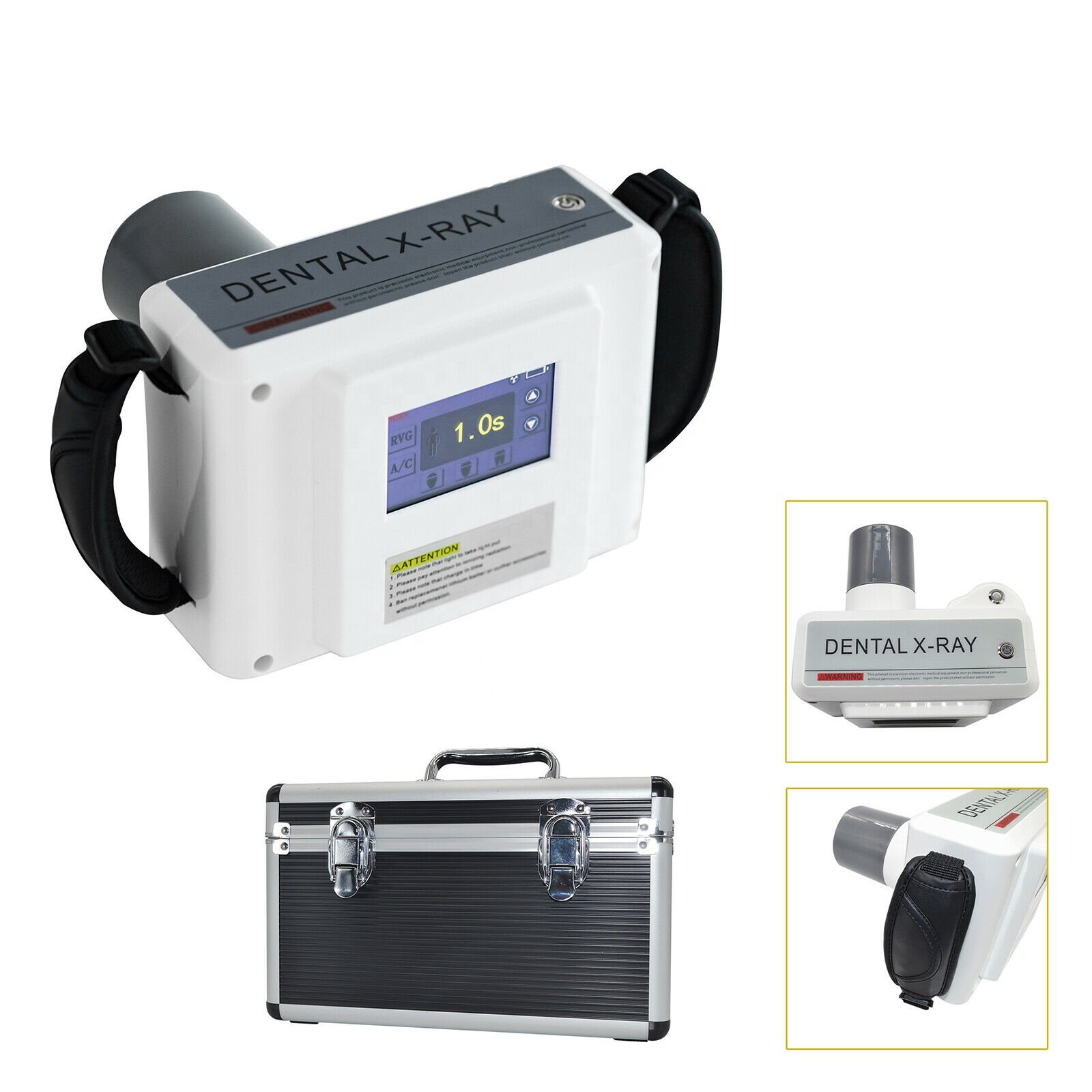 Dental High Frequency Digital X Ray Unit Handheld Film Imaging System 60KV X-Ray for Dentist Veterinary Use