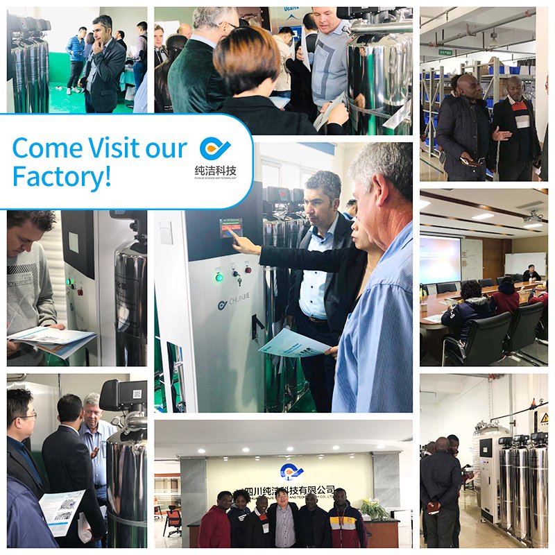 Reverse Osmosis ultrapure water purifier EDI UV equipment system lab filling laboratory water distiller machine