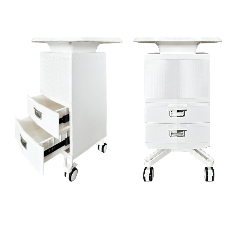 Dental clinic cart Dental tool storage cart with pulleys removable
