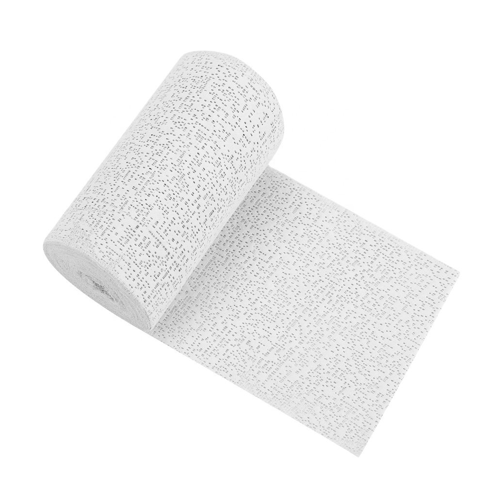 Disposable Consumables CE ISO Approved Plaster Of Paris Bandage Rolls With Custom Printed
