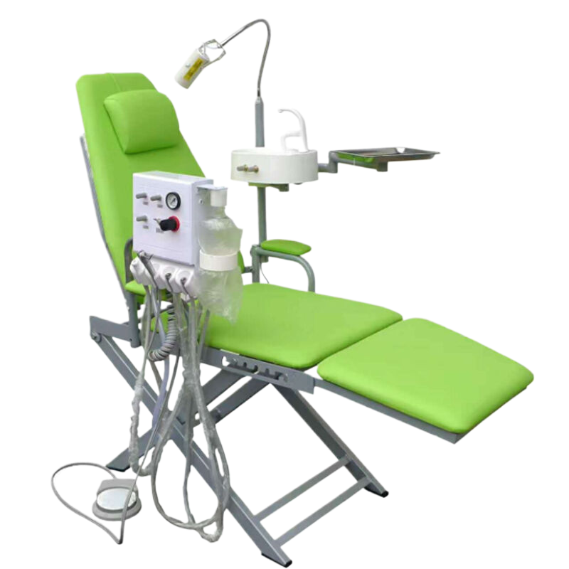 Factory price complete dental chair dental chair water bottle portable dental chair foldable