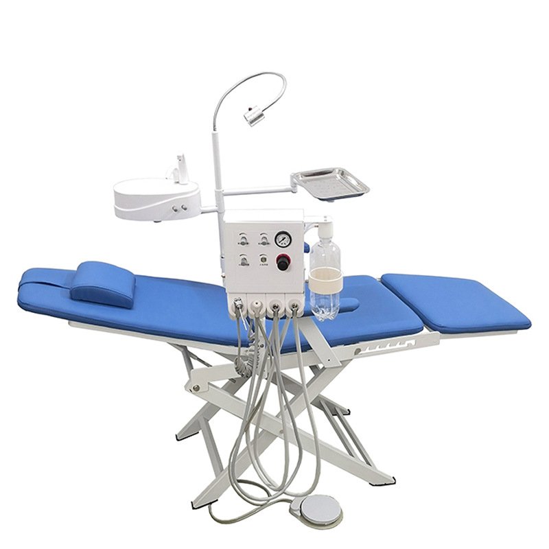 Factory price complete dental chair dental chair water bottle portable dental chair foldable