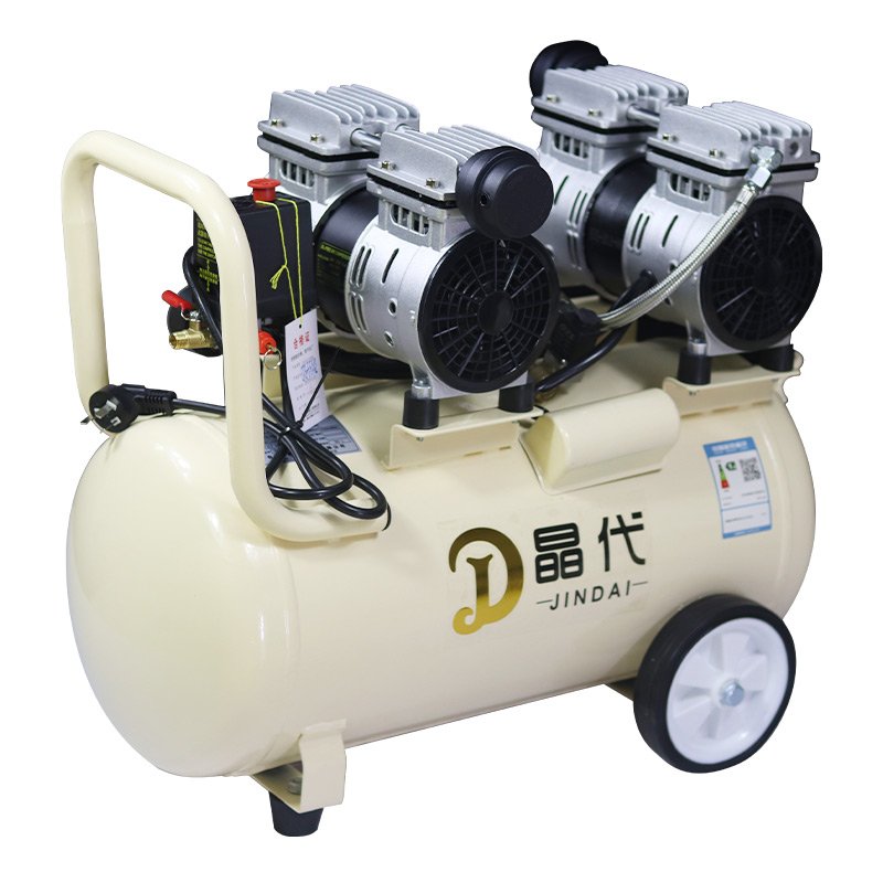 JD Silent 550w 750w 800w 980w 1100w paint sprayer compressor 8l 30l dental guangdong portable industrial oil free air compressor