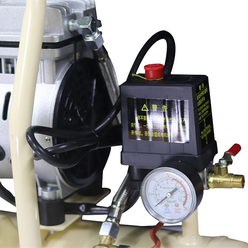 JD Silent 550w 750w 800w 980w 1100w paint sprayer compressor 8l 30l dental guangdong portable industrial oil free air compressor