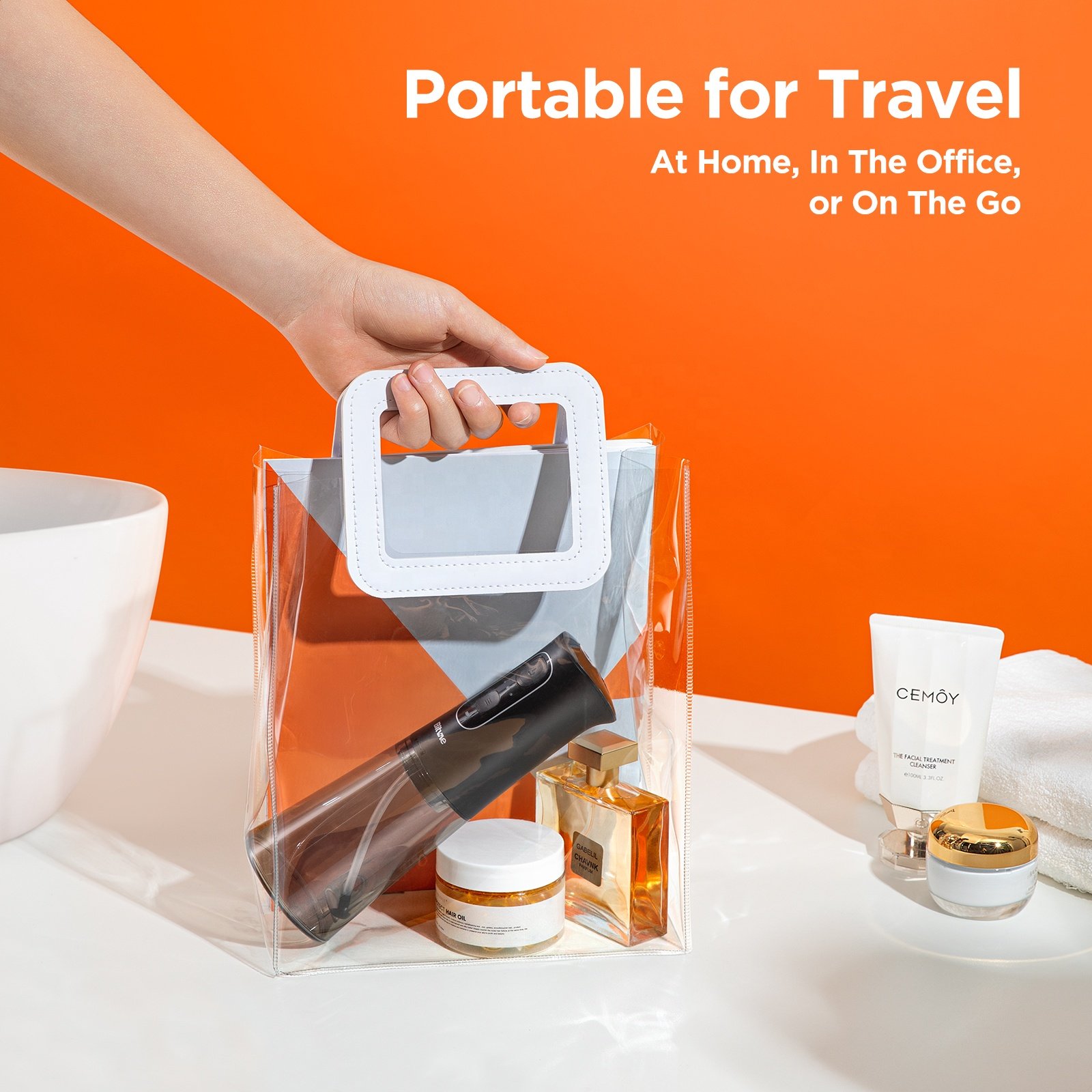 Bitvae BV C2 260ml Water Tank Water Flosser Oral Irrigator with 6 Nozzles
