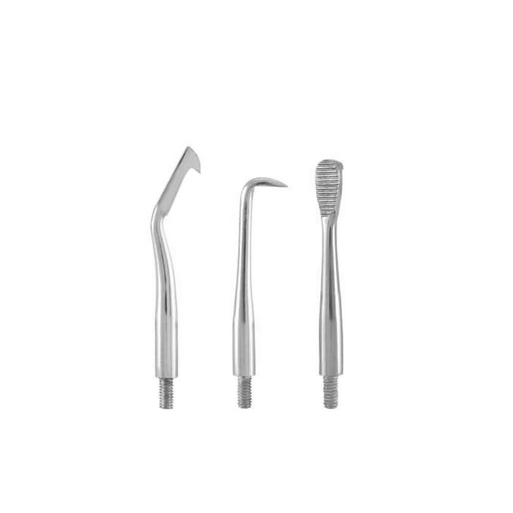 Crown Remover Manual Crown Remover Handle with 3 tips Stainless Steel Other dental equipments