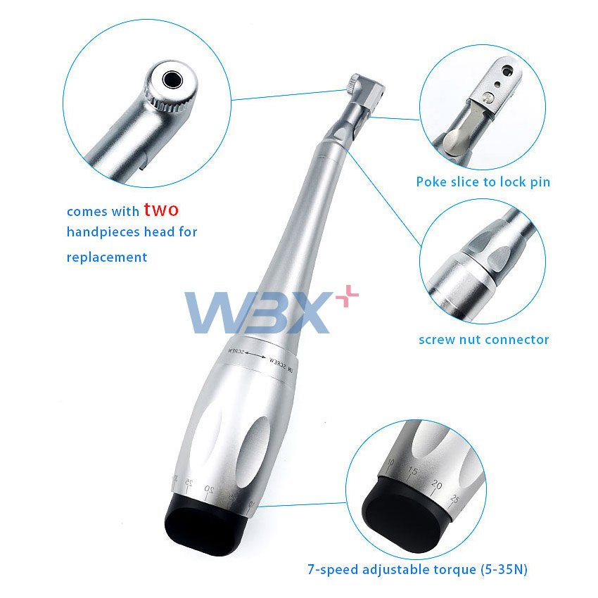 torque wrench handpiece 12pcs Screwdriver Surgical dental implants kit other dental equipment
