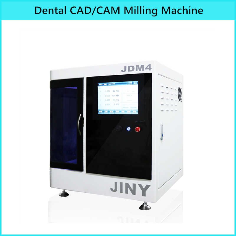 Full Medical Dental CAD CAM Dry Cutting 4 Axis Milling Machine for Dental Laboratories