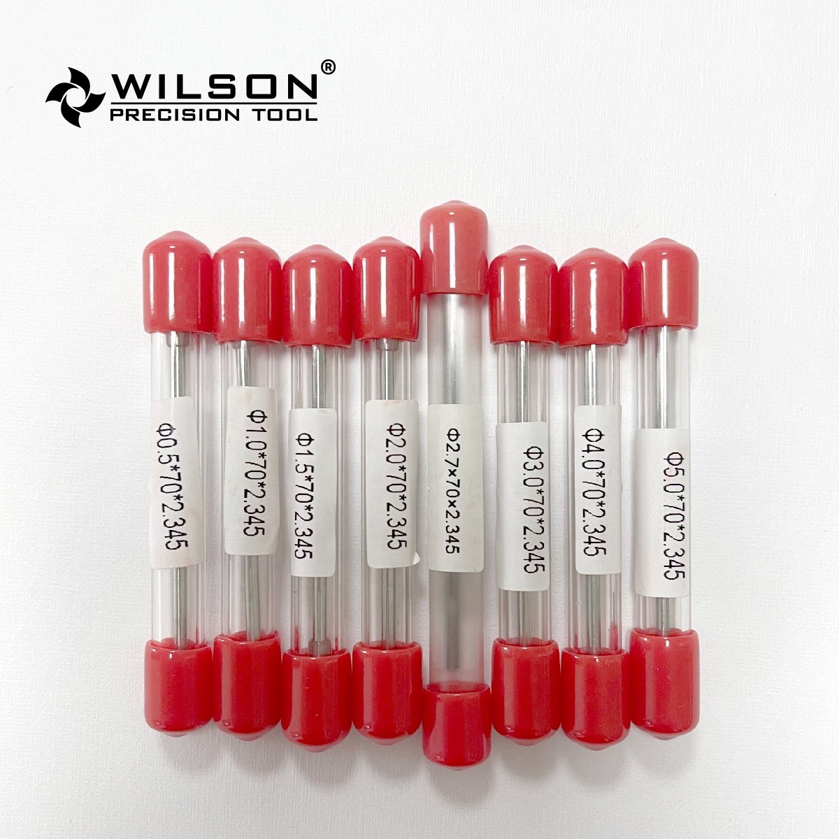 D0.5mm-7.0mm Carbide Cutting Burs with 2.35mm shank diameter-Overall Length 70mm