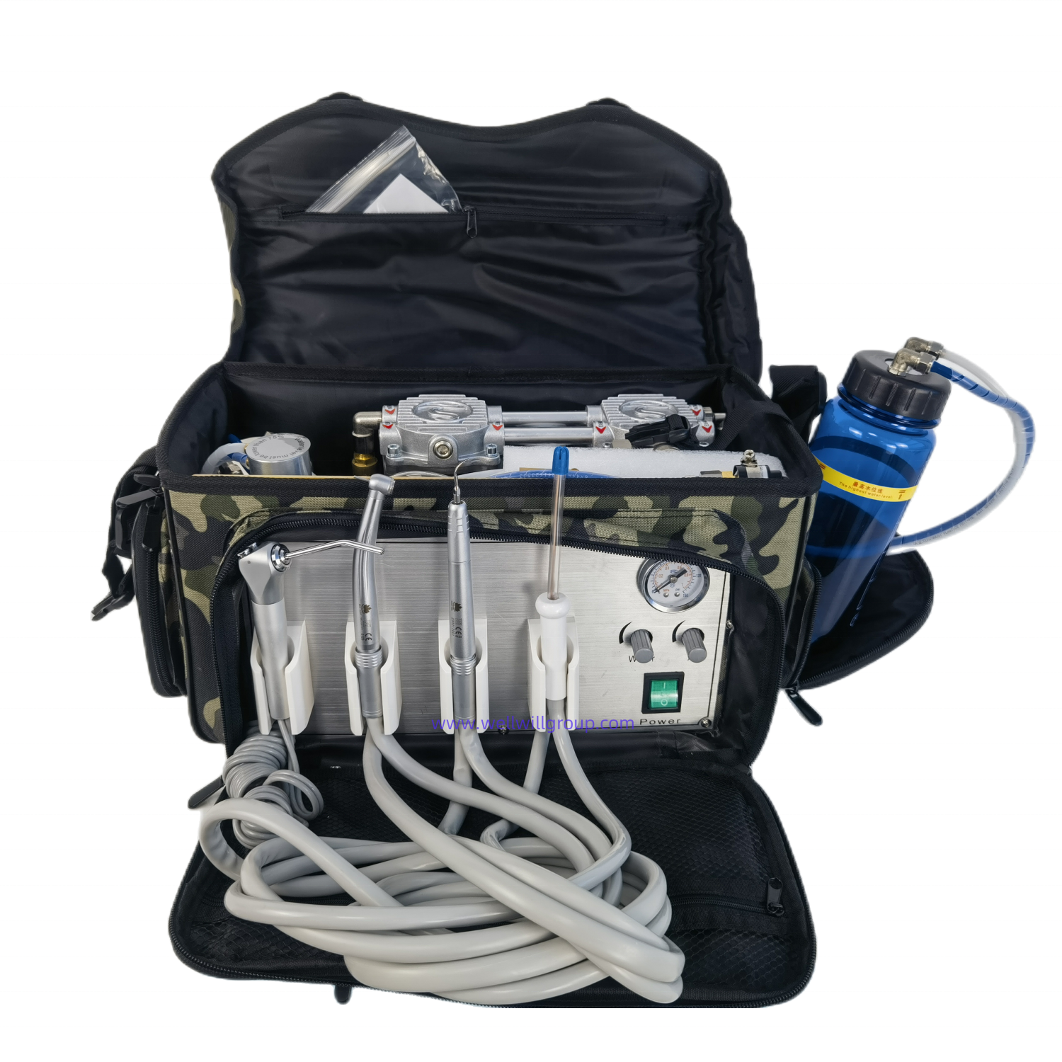 Backpack Type Portable Dental Unit With Build in Compressor Other Dental Equipments