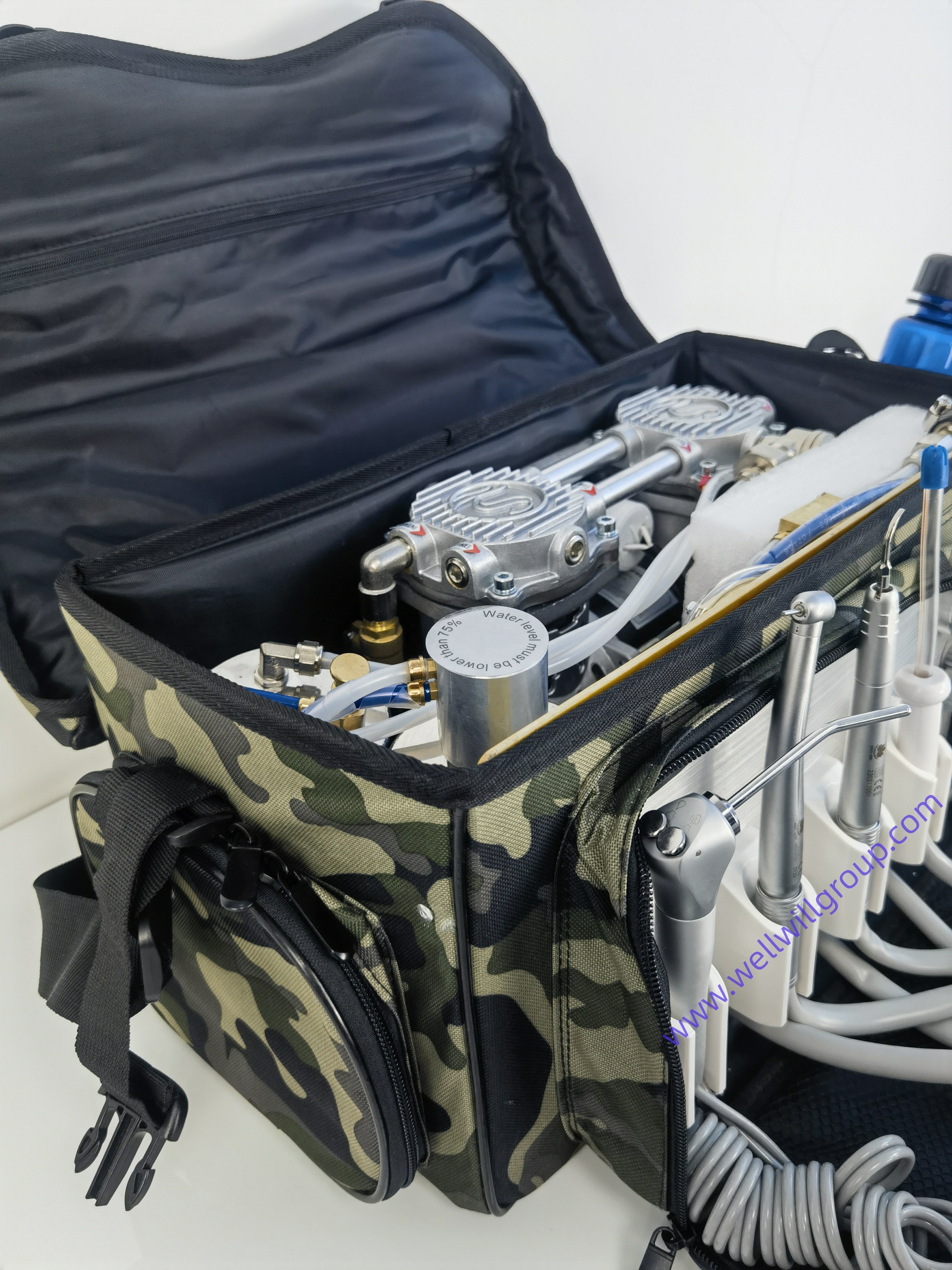 Backpack Type Portable Dental Unit With Build in Compressor Other Dental Equipments