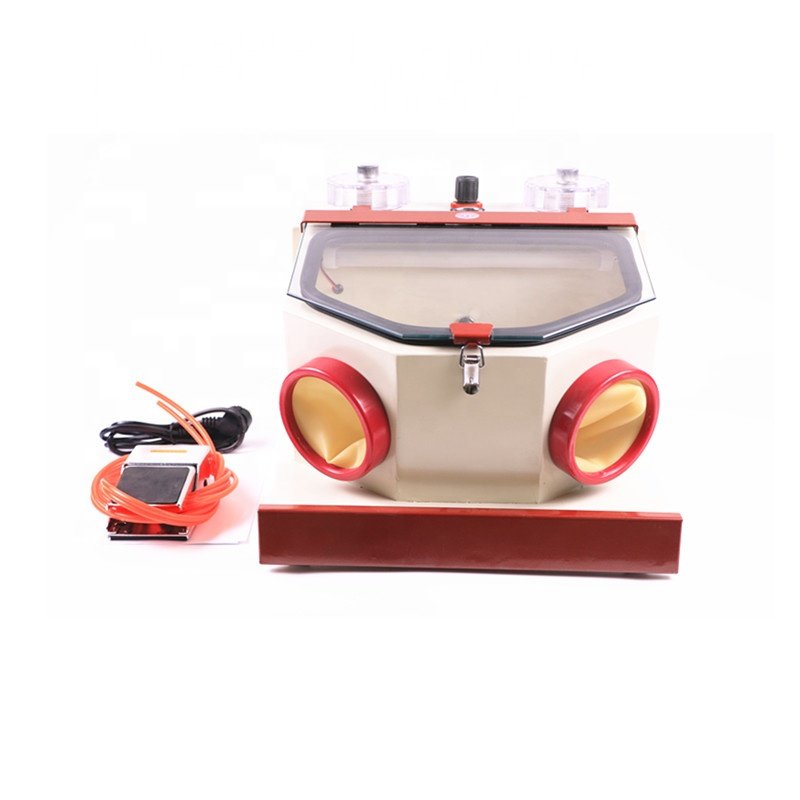 220V Jewelry drawer Sandblasting Machine with 2 Pens Dental Sandblasting Equip Buy China Dental Lab Equipment