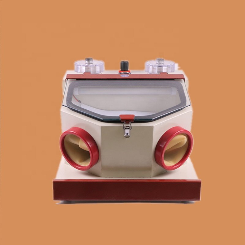 220V Jewelry drawer Sandblasting Machine with 2 Pens Dental Sandblasting Equip Buy China Dental Lab Equipment