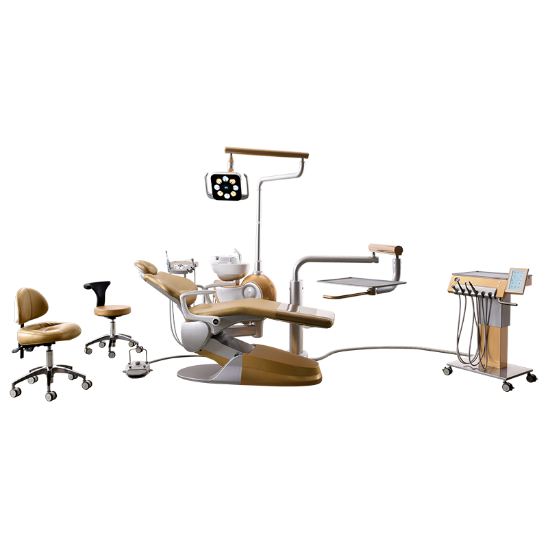Safety Unique design dental unit with 9 memory positions durable dental equipment
