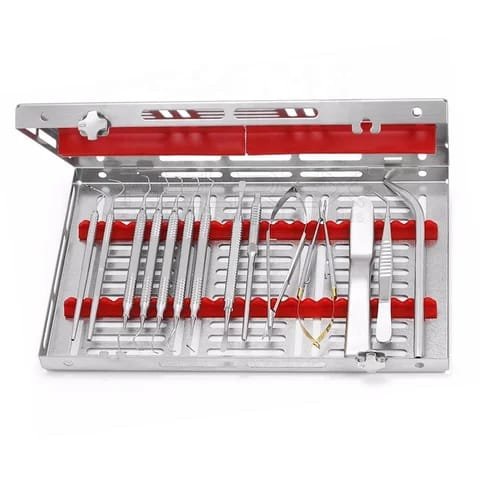 15 pcs set of periodontal surgery kit/ other dental equipment / dental instrument kit by medicab