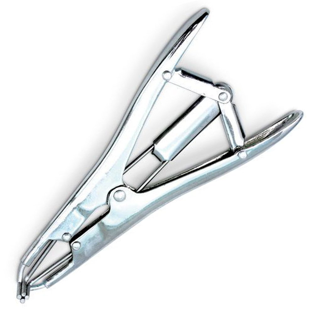 High Quality Plastic Steel/Zinc Alloy Veterinary Elastrator Livestock Stretching Castration Plier Basis Surgical Instruments